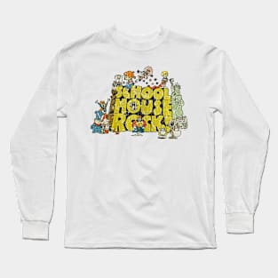 Schoolhouse Rock 70s Long Sleeve T-Shirt